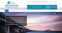 Desktop Screenshot of pinellasarrhythmiaassociates.com